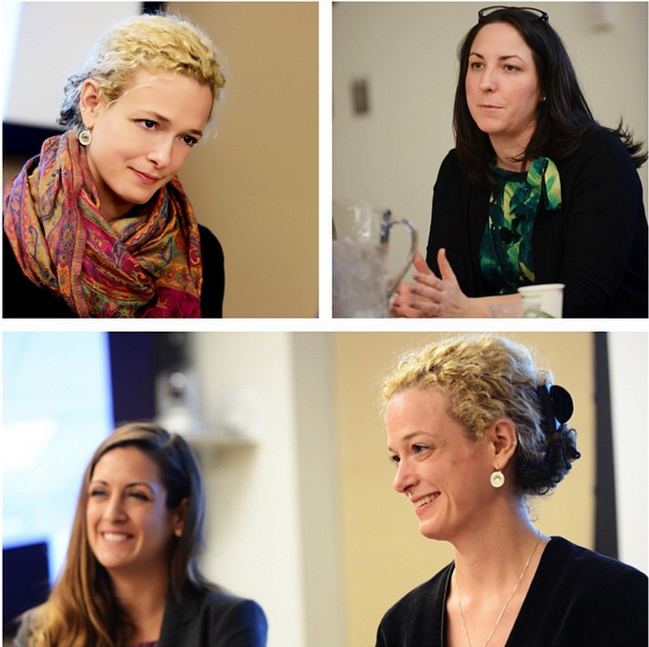 Survivor of sexual assault Cristina, RAINN Vice President of Victim Services Jen Marsh, and Isis Rodriguez-Cortes of the Inter-American Development Bank portrait